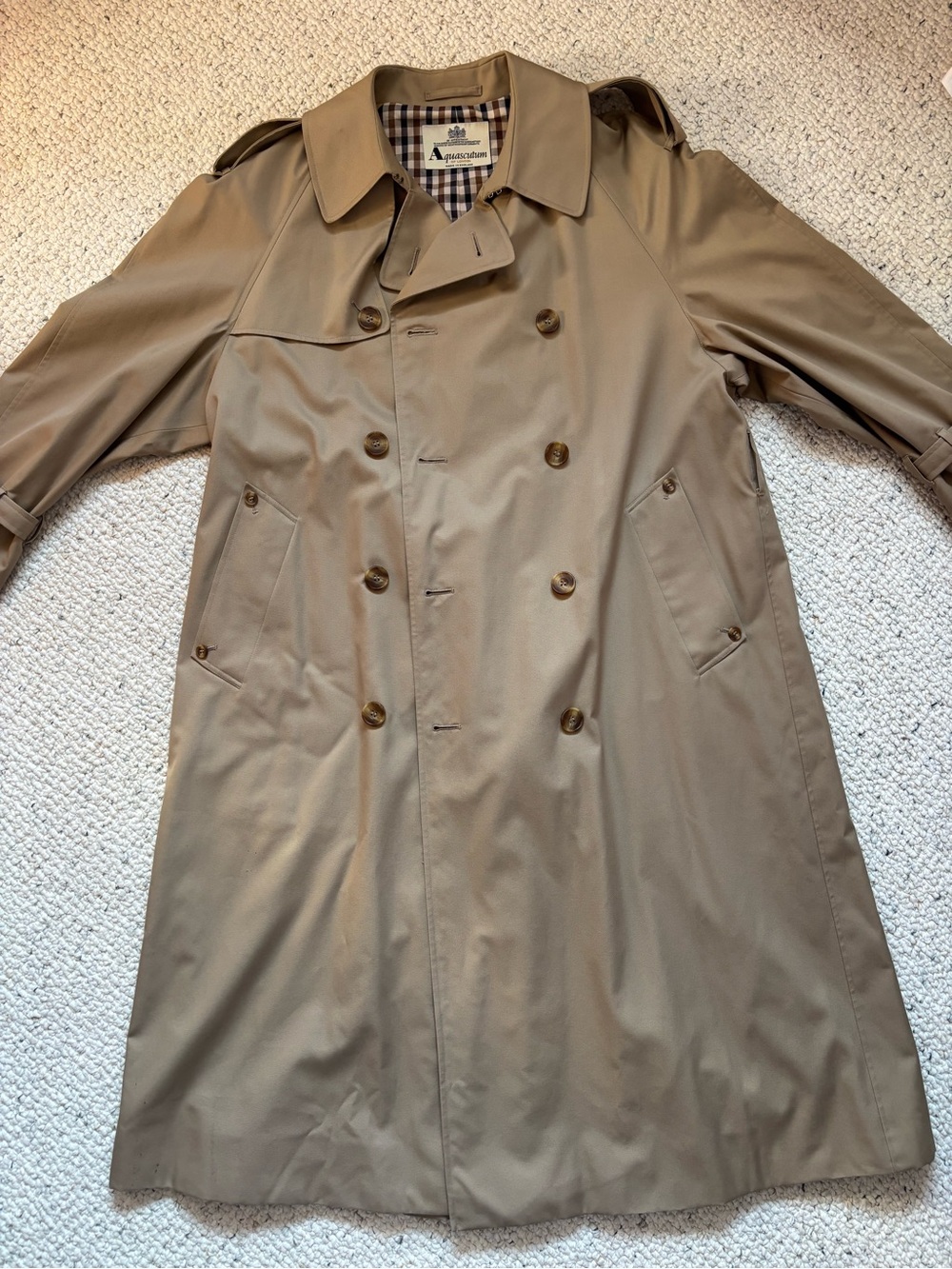 Vintage Aquascutum of London - Made in England Trench Coat - Picture 4 of 11